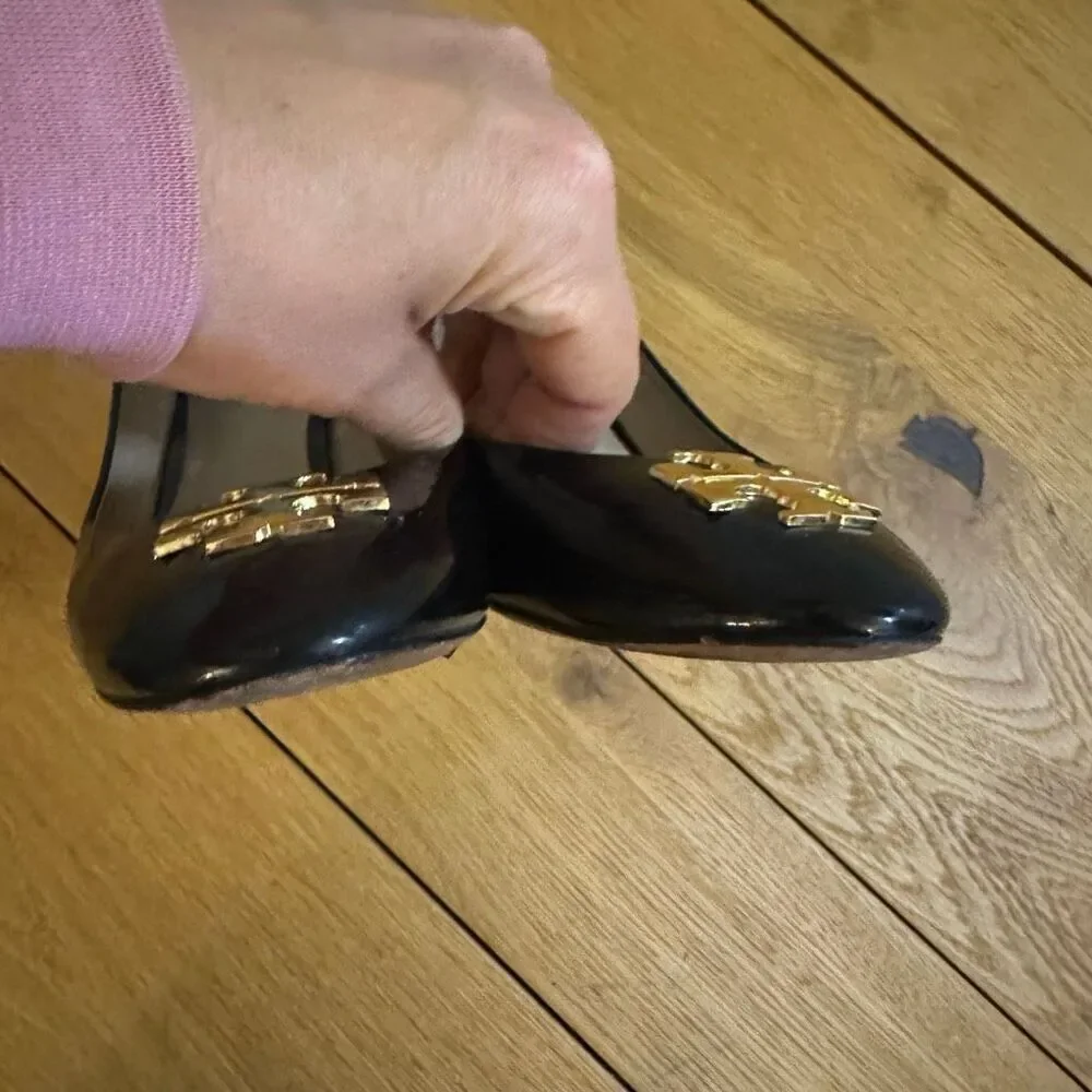 Tory Burch Raleigh heels 9 black